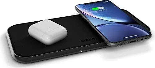 ZENS ZEDC04B/00 cargador de dispositivo móvil Smartphone Negro Corriente alterna Cargador inalámbrico Carga rápida Interior