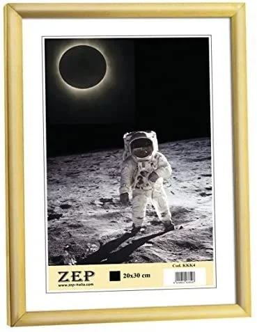ZEP Basic Frame Expositor de pie retroiluminado Oro