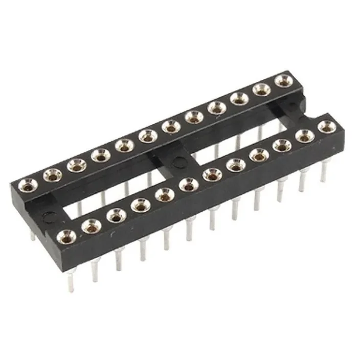 Zocalo Circuito Integrado 24Pin TORNEADO ESTRECHO