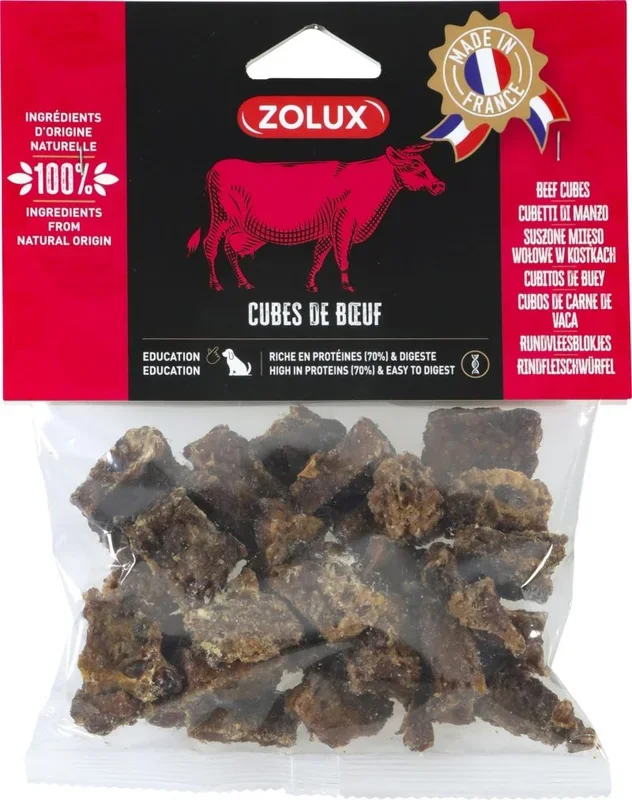 Zolux przysmak naturalny dla psa kostki wołowe 150g