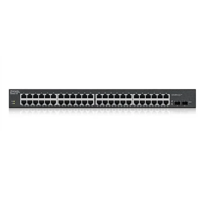 Zyxel gs1900-48hpv2 gestionado l2 gigabit ethernet (10/100/1000) energía sobre ethernet (poe) negro