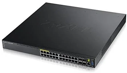 Zyxel GS3700-24HP Gestionado L2+ Gigabit Ethernet (10/100/1000) Energía sobre Ethernet (PoE) Negro